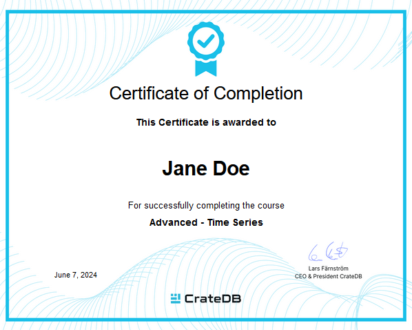 Jane-Dow-Time-Series-Certificate